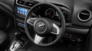 Leather steering with audio & call control