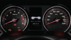 TFT meter display