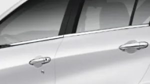 Perodua GEAR UP Chrome Window Garnish