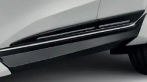 Perodua GEAR UP Side Door Moulding With Chrome Line