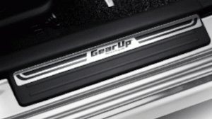 Perodua GEAR UP Chrome Scuff Plates