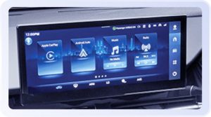 10.25-inch touchscreen