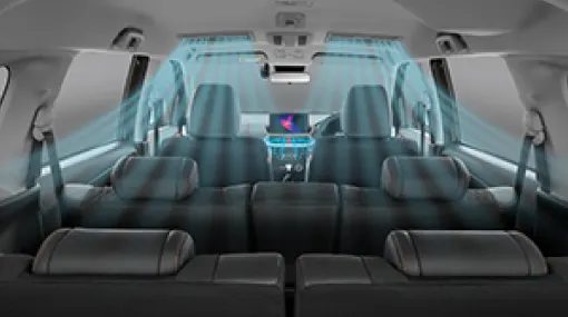 Rear air-con