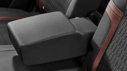 Front & 2nd-row centre armrests