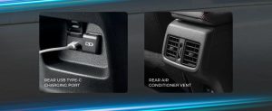 Rear USB Type-C charging