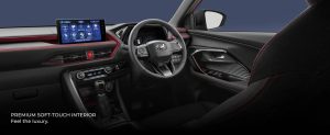 Premium soft-touch interior