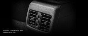 Rear air-con vent